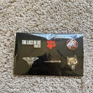 Official The Last of Us Part II Enamel Pin Set - Naughty Dog PS4 Collector’s Ed